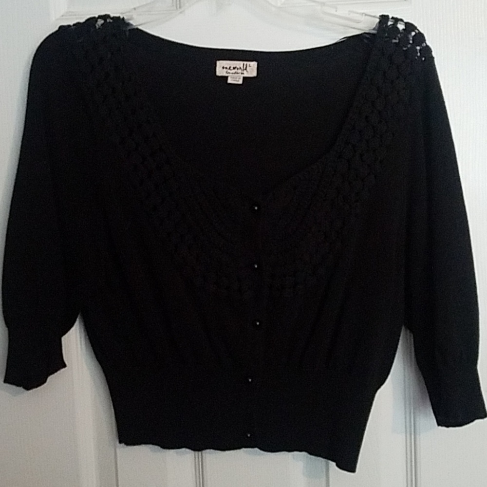 Crop cardigan